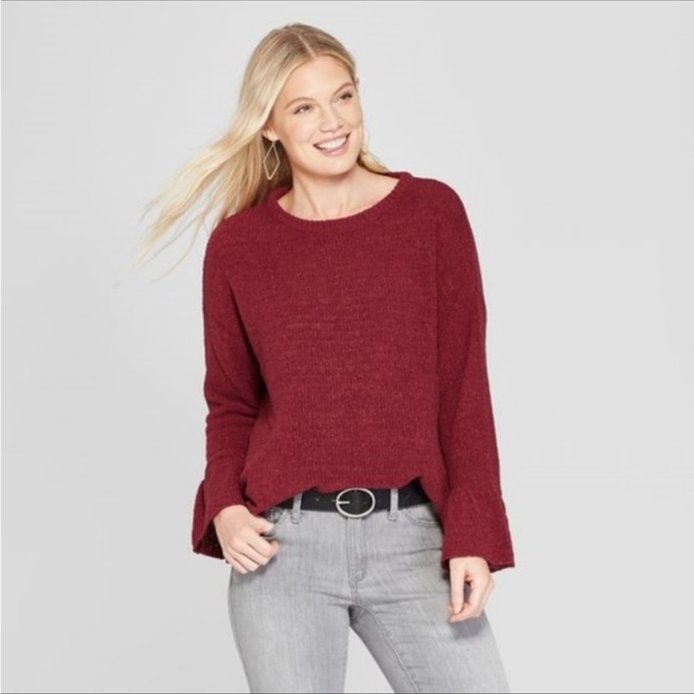 Knox Rose Women's Red XS Sweater
